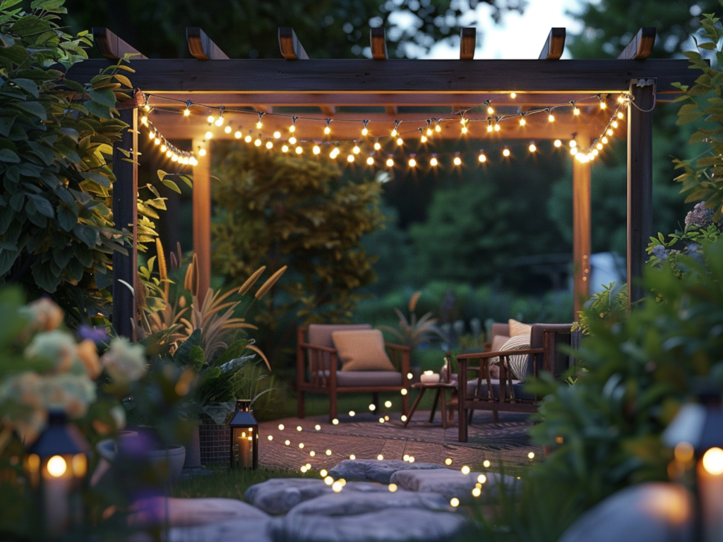 Jak zaaranżować ogród w stylu kolonialnym z dekoracyjnym oświetleniem