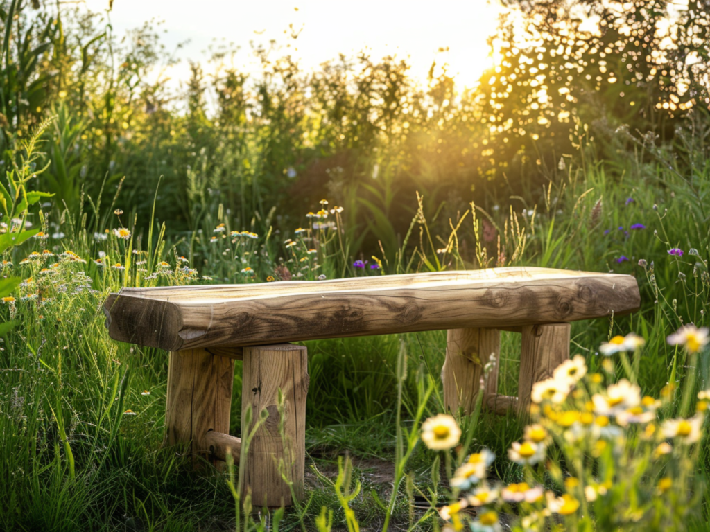 Jak zrobić ławkę ogrodową z materiałów ekologicznych
