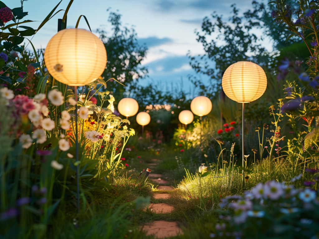 Jak zaaranżować ogród w stylu kolonialnym z dekoracyjnym oświetleniem