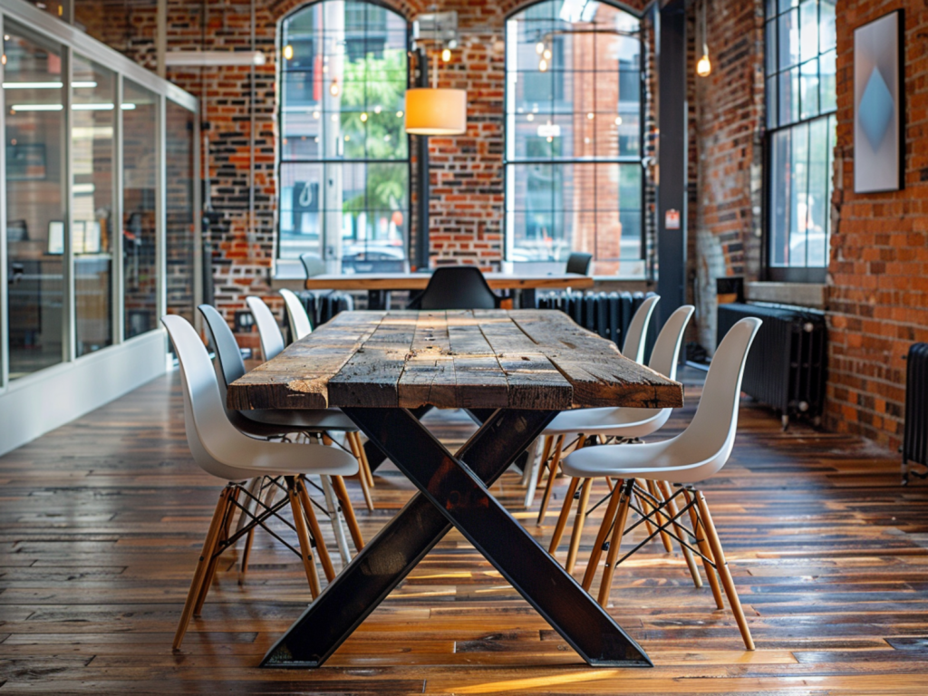 Najlepsze meble do przestrzeni coworkingowych w stylu loftowym.