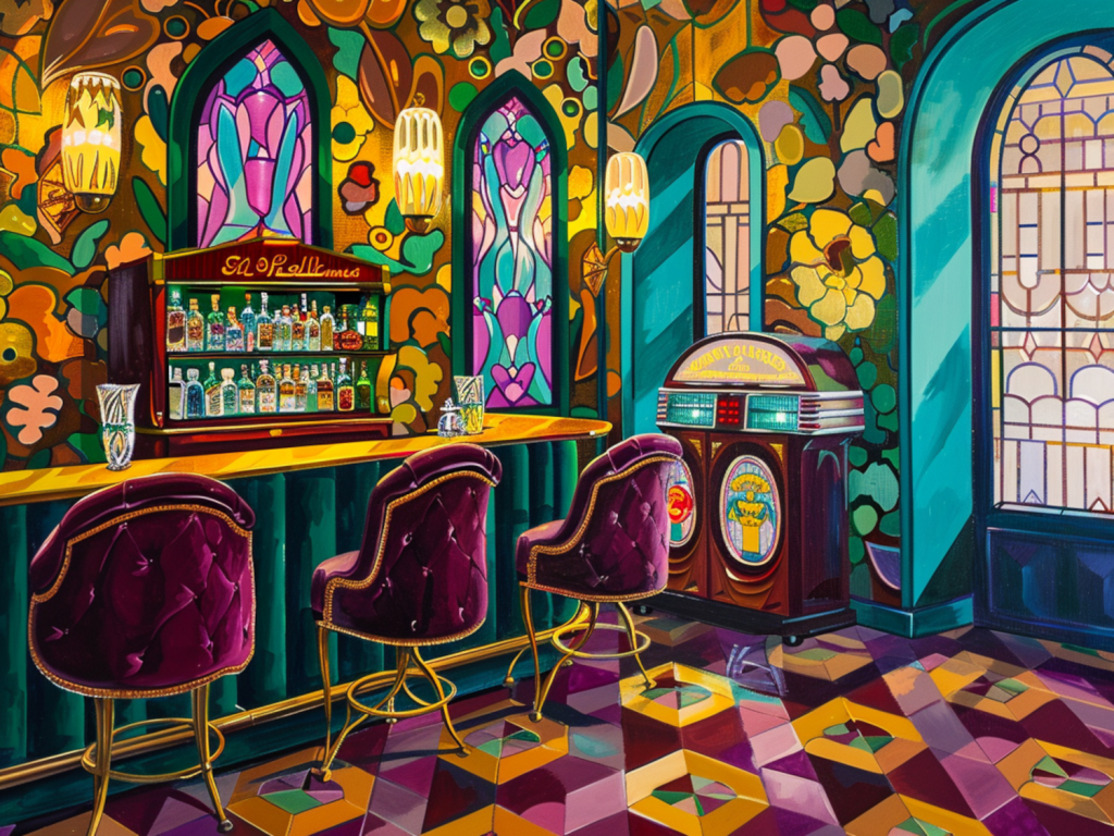 Jak urządzić bar hotelowy w stylu vintage