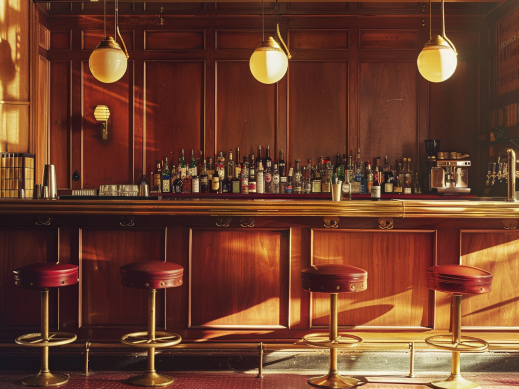 Jak urządzić bar hotelowy w stylu vintage