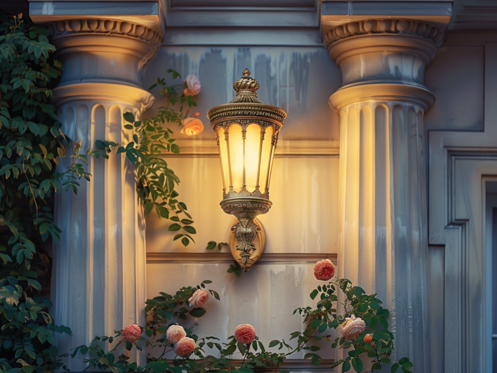  jakie lampy elewacyjne wybrać do domów z fasadami w stylu klasycznym