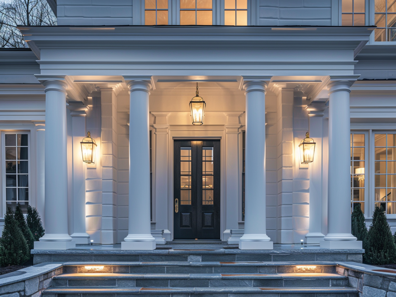 Poradnik: jakie lampy elewacyjne wybrać do domów z fasadami w stylu klasycznym?