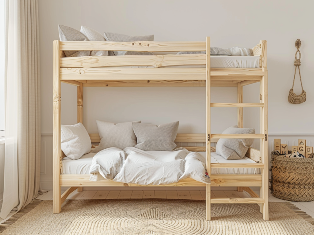 Najlepsze łóżka piętrowe w stylu skandynawskim na 2025 rok