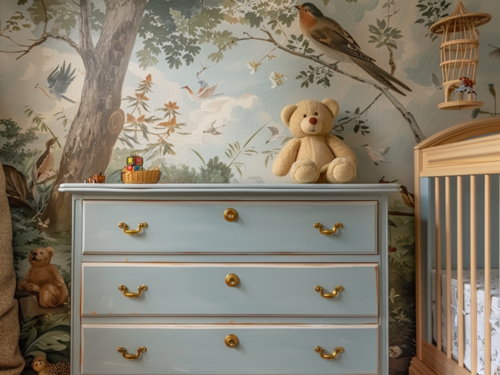 Jakie są najważniejsze cechy mebli dziecięcych w stylu vintage