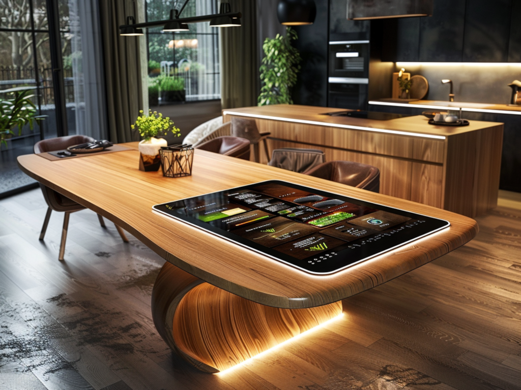 Najlepsze stoły jadalniane z funkcjami multimedialnym