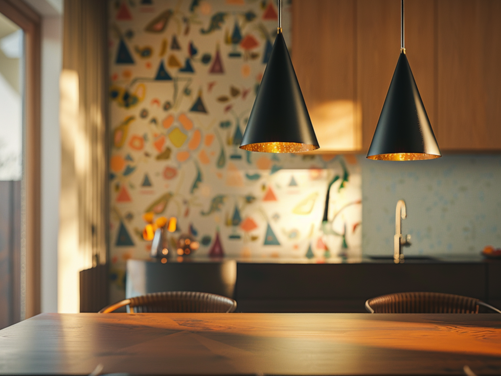 W jadalniach z dużymi stołami, szczególnie urządzonych w stylu retro, kluczowym elementem, który potrafi nadać wnętrzu niepowtarzalny charakter, jest odpowiednie oświetlenie. Lampy wiszące stanowią centralny punkt aranżacji, wpływając nie tylko na funkcjonalność przestrzeni, ale również na jej estetykę. W niniejszym artykule przyjrzymy się najnowszym trendom dotyczącym lamp wiszących, które doskonale sprawdzą się w jadalniach z dużymi stołami w stylu retro. Omówimy cechy, które warto brać pod uwagę przy wyborze lamp, przedstawimy rekomendacje dotyczące stylu, technologii i rozwiązań montażowych oraz podpowiemy, jak optymalnie wykorzystać oświetlenie, by stworzyć ciepłą i przytulną atmosferę, idealną do spotkań rodzinnych i przyjęć. Wprowadzenie do stylu retro w jadalniach Styl retro, czerpiący inspirację z minionych dekad, to synonim elegancji, oryginalności i nostalgii za czasami, kiedy design był przemyślany w każdym detalu. Jadalnie urządzone w tym stylu często charakteryzują się dużymi, solidnymi stołami, które stanowią centralny punkt przestrzeni. Duży stół nie tylko umożliwia wygodne spożywanie posiłków, ale również sprzyja integracji rodziny i gości, tworząc miejsce pełne ciepła i wspomnień. W takiej aranżacji lampy wiszące pełnią rolę zarówno praktycznego źródła światła, jak i dekoracyjnego akcentu, podkreślając charakter wnętrza. W dobie nowoczesnych technologii i szerokiej gamy dostępnych produktów, wybór odpowiedniej lampy wiszącej do jadalni retro może stanowić nie lada wyzwanie. Kluczowe znaczenie ma harmonijne połączenie funkcjonalności, estetyki i autentycznego designu, który przeniesie ducha minionych epok do współczesnych wnętrz. Rola lamp wiszących w aranżacji jadalni retro Odpowiednio dobrane lampy wiszące w jadalni wpływają na kilka istotnych aspektów aranżacji. Przede wszystkim odpowiadają za właściwe oświetlenie przestrzeni, co jest niezwykle ważne podczas rodzinnych spotkań czy uroczystości. Po drugie, stanowią element dekoracyjny, który nadaje wnętrzu charakteru i podkreśla jego styl. W jadalniach z dużymi stołami, gdzie centralne miejsce zajmuje mebel do spożywania posiłków, lampa wisząca ma za zadanie równomiernie rozprowadzić światło, tworząc przy tym przytulny i elegancki klimat. Dlatego wybierając lampy do jadalni w stylu retro, warto zwrócić uwagę nie tylko na ich design, ale również na techniczne parametry, takie jak moc, rodzaj źródła światła oraz możliwość regulacji intensywności oświetlenia. Funkcje lamp wiszących w jadalniach Lampy wiszące pełnią w jadalniach kilka podstawowych funkcji: Oświetlenie centralne: Zapewniają równomierne oświetlenie całej przestrzeni, dzięki czemu stół oraz otaczające go elementy są dobrze widoczne. Akcent dekoracyjny: Stanowią element dekoracyjny, który przyciąga wzrok i podkreśla charakter wnętrza, nadając mu wyjątkowy styl retro. Regulacja nastroju: Dzięki możliwości regulacji jasności i temperatury światła, lampy te pozwalają na stworzenie przytulnej atmosfery idealnej do wieczornych spotkań. Integracja z wystrojem: Dobrane w odpowiednim stylu, harmonijnie łączą się z meblami i dodatkami, tworząc spójną kompozycję wnętrza. Kluczowe cechy lamp wiszących do jadalni retro Wybierając lampy wiszące, które najlepiej sprawdzą się w jadalniach z dużymi stołami w stylu retro, warto zwrócić uwagę na kilka kluczowych cech, które łączą funkcjonalność z autentycznym designem. Styl i design Retro to przede wszystkim estetyka nawiązująca do minionych dekad, która charakteryzuje się bogatymi detalami, oryginalnymi formami oraz wyrazistymi materiałami. Lampy wiszące w tym stylu często posiadają następujące cechy: Klasyczne materiały: Elementy wykonane z mosiądzu, kutego żelaza czy miedzi nadają lampom autentyczny, vintage wygląd. Detale dekoracyjne: Misternie zdobione abażury, kryształowe elementy czy geometryczne kształty często spotykane w lampach retro. Kolorystyka: Ciepłe, nasycone barwy, takie jak złoto, brąz czy burgund, a także odcienie czerni, które dodają elegancji i klasy. Inspiracje z epoki: Projekty inspirowane latami 50., 60. czy 70. XX wieku, w których dominowały zarówno luksusowe, jak i bardziej surowe formy. Taki design doskonale komponuje się z dużymi stołami retro, podkreślając ich masywność i stylowy charakter, a jednocześnie tworzy spójną, harmonijną całość wnętrza. Wymiary i proporcje W jadalniach z dużymi stołami proporcje lampy wiszącej mają kluczowe znaczenie. Aby osiągnąć optymalny efekt wizualny, należy zadbać o odpowiednią wielkość lampy względem stołu i przestrzeni nad nim. Zbyt mała lampa może zginąć w tle, natomiast zbyt duża przytłoczyć aranżację. Dla dużych stołów retro, warto wybierać lampy o wyrazistych, ale proporcjonalnych kształtach, które będą stanowiły centralny punkt aranżacji. Dobrą praktyką jest wybór lamp o średnicy lub szerokości odpowiadającej co najmniej 50-70% szerokości stołu, co gwarantuje równowagę wizualną oraz funkcjonalne oświetlenie całego blatu. Źródło światła i technologia Oprócz estetyki, bardzo ważna jest technologia źródła światła. W jadalniach retro, gdzie ceniona jest ciepła atmosfera, idealnym rozwiązaniem są lampy emitujące światło o ciepłej barwie (2700-3000 K). Taki odcień światła tworzy przytulną atmosferę, podkreślając wyjątkowy charakter wnętrza. Warto również zwrócić uwagę na możliwość regulacji natężenia światła. Lampy z funkcją ściemniania pozwalają na dostosowanie oświetlenia do różnych okazji – od codziennego użytkowania po bardziej kameralne, romantyczne wieczory. Nowoczesne rozwiązania LED, które łączą energooszczędność z wysoką jakością światła, stają się standardem w lampach retro, oferując jednocześnie długą żywotność i niskie koszty eksploatacji. Rekomendacje dotyczące stylu lamp wiszących Na rynku dostępnych jest wiele modeli lamp wiszących, które idealnie wpisują się w klimat jadalni retro z dużymi stołami. Poniżej przedstawiamy kilka popularnych stylów, które warto rozważyć: Lampy vintage inspirowane latami 50. i 60. Lampy te charakteryzują się eleganckimi, zaokrąglonymi kształtami oraz bogato zdobionymi detalami. Często wykorzystywane są elementy chromowane lub mosiężne, które dodają blasku i luksusu. Takie lampy świetnie komponują się z dużymi stołami retro, tworząc klimat nawiązujący do klasycznych, eleganckich jadalni. Lampy art deco Styl art deco to synonim geometrycznych kształtów, symetrii i wyrazistych linii. Lampy wiszące w tym stylu często posiadają oryginalne abażury i zdobienia, które nadają im niepowtarzalny charakter. Doskonale sprawdzają się w jadalniach, gdzie duży stół stanowi centrum aranżacji – lampa art deco potrafi podkreślić jego monumentalność i wprowadzić nutę luksusu. Lampy industrialne z nutą vintage Coraz większą popularnością cieszą się lampy inspirowane stylem industrialnym, które łączą surowość materiałów, takich jak metal i szkło, z elementami vintage. Takie lampy często posiadają wyraziste, mechaniczne detale oraz widoczne śruby i łączenia, co nadaje im autentyczny, retro charakter. Idealnie komponują się z dużymi stołami w stylu retro, dodając wnętrzu nieco surowości i nowoczesnego sznytu, jednocześnie zachowując ducha przeszłości. Wskazówki dotyczące wyboru lamp wiszących do jadalni retro Decydując się na zakup lamp wiszących do jadalni z dużym stołem w stylu retro, warto kierować się kilkoma praktycznymi wskazówkami: Dopasowanie rozmiaru do stołu: Upewnij się, że wybrana lampa ma odpowiednie proporcje względem wielkości stołu – zbyt mała może nie zapewnić właściwego oświetlenia, a zbyt duża przytłoczy aranżację. Wybór ciepłej barwy światła: Postaw na źródła światła o ciepłej temperaturze barwowej, które tworzą przytulną atmosferę, idealną do rodzinnych posiłków. Możliwość ściemniania: Zwróć uwagę na lampy z funkcją regulacji natężenia światła, co pozwoli na dostosowanie oświetlenia do różnych okazji i pory dnia. Materiały i wykończenie: Wybieraj lampy wykonane z wysokiej jakości materiałów, takich jak mosiądz, kuty żelazo czy szkło, które podkreślą retro charakter wnętrza. Stylowy design: Zadbaj, aby lampa harmonijnie łączyła się z resztą wyposażenia jadalni, wpisując się w ogólną koncepcję retro aranżacji. Jak optymalnie rozmieścić lampy wiszące w jadalni retro? Oprócz wyboru odpowiedniego modelu lampy, równie istotne jest jej właściwe rozmieszczenie w przestrzeni. W jadalniach z dużym stołem, centralnie zawieszona lampa stanowi punkt odniesienia, jednak warto rozważyć również dodatkowe źródła światła, które wprowadzą zróżnicowanie i głębię aranżacji. Przy planowaniu rozmieszczenia lamp zwróć uwagę na następujące aspekty: Wysokość zawieszenia: Idealna wysokość lampy nad stołem powinna wynosić około 75-90 cm, co zapewnia optymalne oświetlenie bez ryzyka oślepienia gości. Centralny punkt oświetlenia: Lampę umieść centralnie nad stołem, aby światło równomiernie padało na całą powierzchnię roboczą. Dodatkowe akcenty świetlne: Rozważ zastosowanie bocznych lamp lub kinkietów, które dopełnią główne źródło światła i stworzą bardziej nastrojowy efekt. Regulacja kąta padania światła: Niektóre lampy umożliwiają zmianę kąta padania światła, co pozwala na lepsze dopasowanie oświetlenia do układu wnętrza. Podsumowanie Wybór lamp wiszących do jadalni z dużymi stołami w stylu retro to zadanie, które łączy w sobie aspekty estetyczne, funkcjonalne oraz technologiczne. Odpowiednio dobrana lampa potrafi podkreślić wyjątkowy charakter wnętrza, wprowadzić ciepły, przytulny klimat oraz zapewnić komfortowe oświetlenie podczas rodzinnych spotkań i uroczystości. Kluczowe znaczenie mają tu zarówno styl i design, jak i techniczne parametry, takie jak wielkość, możliwość ściemniania czy barwa emitowanego światła. Stosując się do przedstawionych wskazówek, można łatwo wybrać lampę, która nie tylko doskonale dopełni aranżację jadalni retro, ale również stanie się centralnym punktem dekoracyjnym wnętrza. Niezależnie od tego, czy zdecydujesz się na lampy inspirowane stylem vintage, art deco czy industrialnym, pamiętaj, że najważniejsze jest zachowanie harmonii między meblami, stołem a oświetleniem. Podsumowując, lampy wiszące idealne do jadalni z dużymi stołami w stylu retro to te, które łączą w sobie elegancję minionych dekad z nowoczesnymi rozwiązaniami technologicznymi. Dzięki nim Twoja jadalnia zyska niepowtarzalny klimat, a każdy posiłek czy spotkanie stanie się wyjątkowym wydarzeniem, w którym ciepłe światło podkreśli atmosferę nostalgii, stylu i komfortu. Zachęcamy do eksperymentowania z różnymi modelami i aranżacjami, aby znaleźć rozwiązanie najlepiej odpowiadające Twoim potrzebom oraz charakterowi wnętrza. Pamiętaj, że dobrze dobrana lampa wisząca to inwestycja, która nie tylko wpływa na funkcjonalność przestrzeni, ale także buduje estetyczny przekaz, łącząc tradycję z nowoczesnym podejściem do designu.