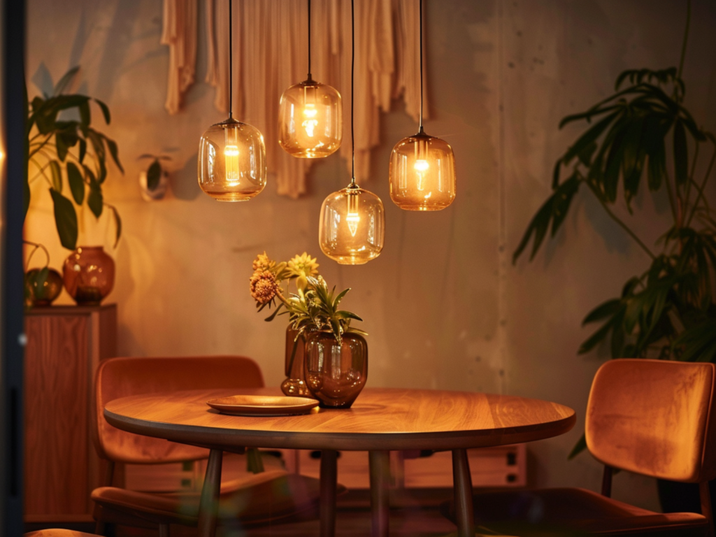 Jakie lampy wiszące najlepiej sprawdzą się w jadalniach w stylu vintage