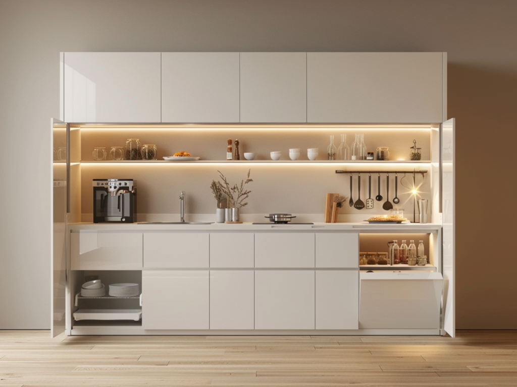 Jak zaplanować przestrzeń w kuchni mikroapartamentu