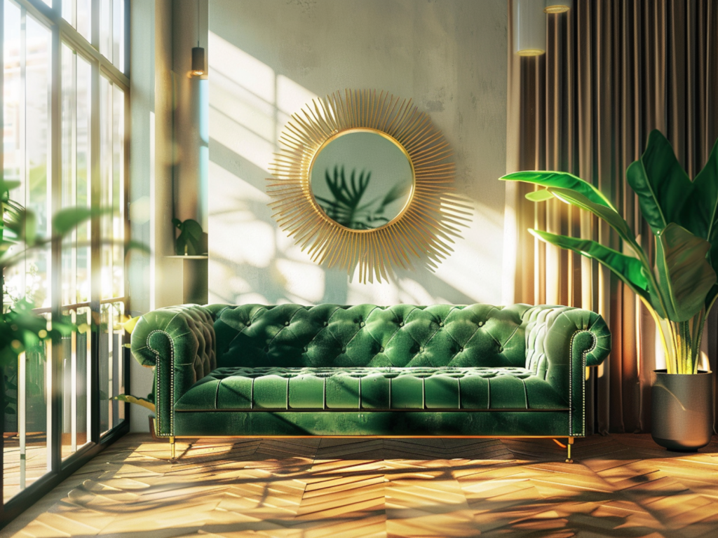 Jakie materiały ekologiczne najlepiej komponują się z wnętrzami w stylu glamour