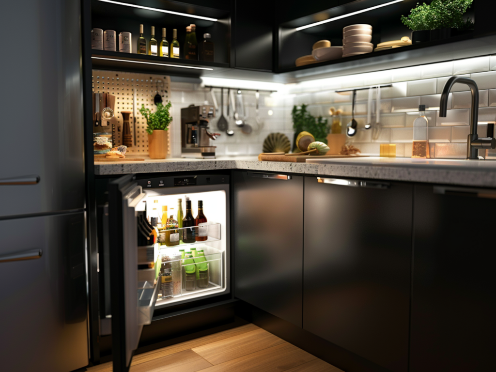 Jak zaplanować przestrzeń w kuchni mikroapartamentu